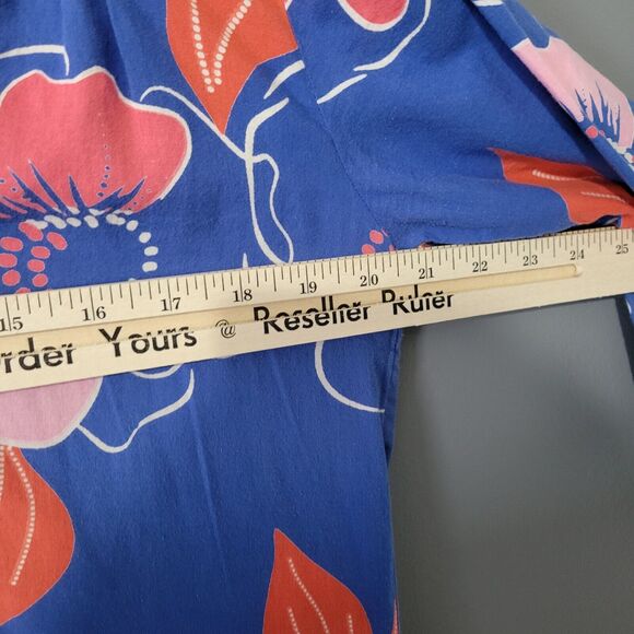 TUCKERNUCK Ro's Garden Maxi Dress Kaftan Size Small Embroidered Boho Tropical - Picture 7 of 15